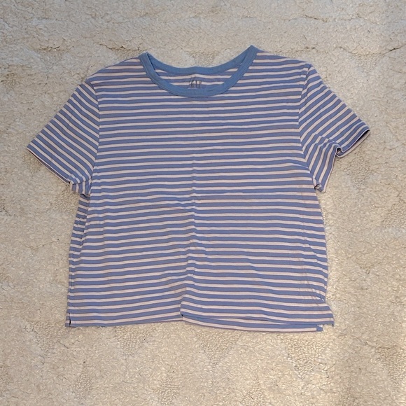 gap organic cotton striped tee - Picture 1 of 4
